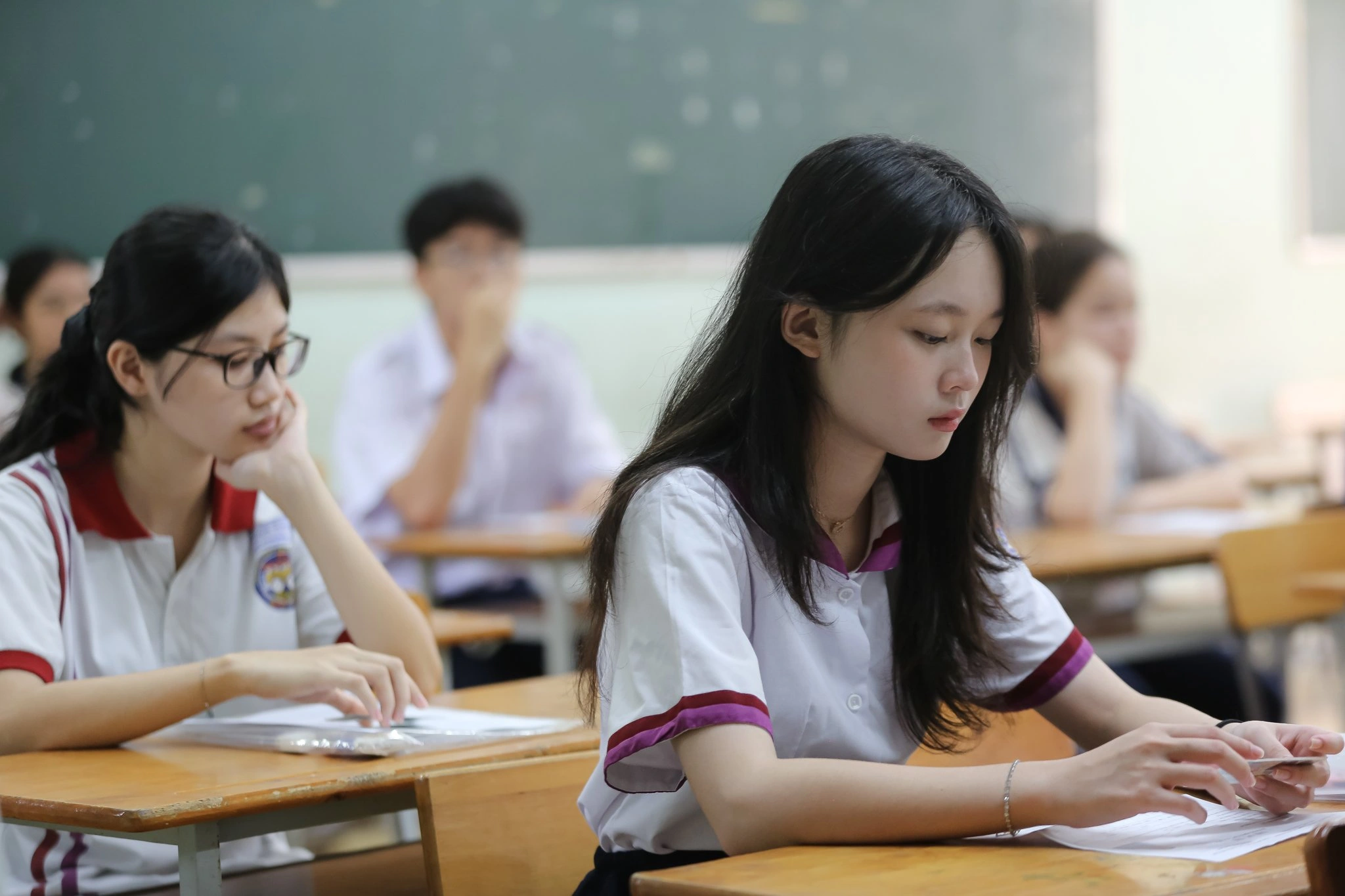 Những gương mặt mệt mỏi trong mùa hướng nghiệp - Hoàng Anh Đức - Dantri.com.vn